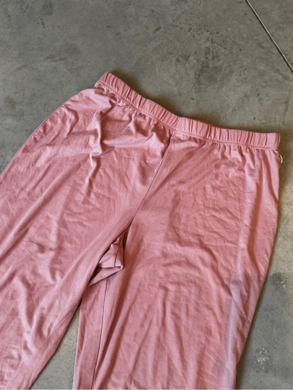 Life Is Good Pink Short-Sleeve and Pants Pajama Set with Winnie the Pooh Pocket